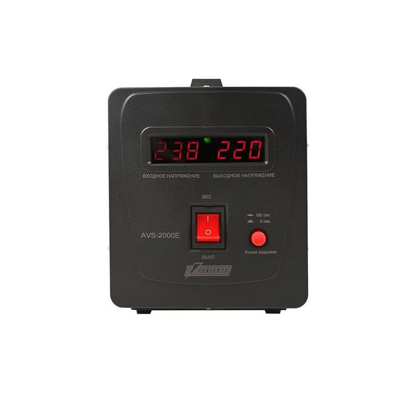Стабилизатор POWERMAN AVS 2000E Black
