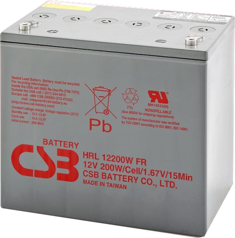 Аккумуляторная батарея CSB HRL12200W FR