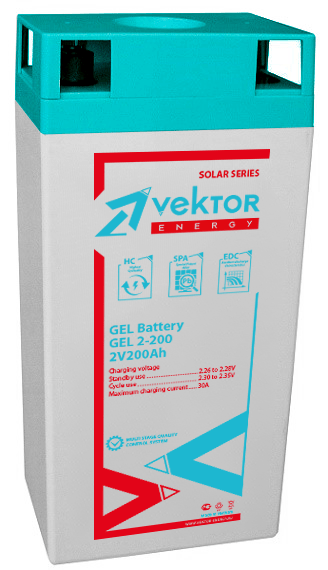 Аккумуляторная батарея Vektor Energy GEL 2-600