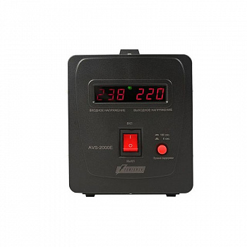Стабилизатор POWERMAN AVS 2000E Black