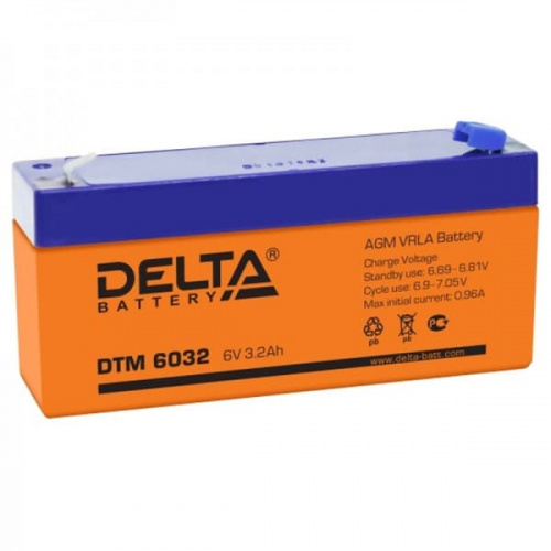 Аккумуляторная батарея Delta DTM 6032