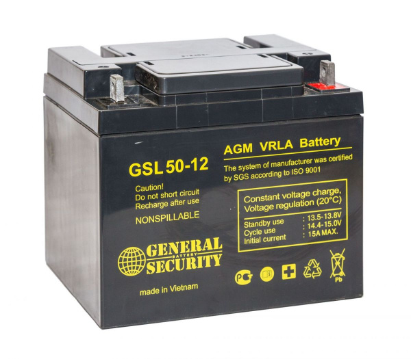 Аккумуляторная батарея General Security GSL50-12