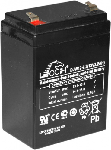 Аккумуляторная батарея LEOCH DJW12-2.2
