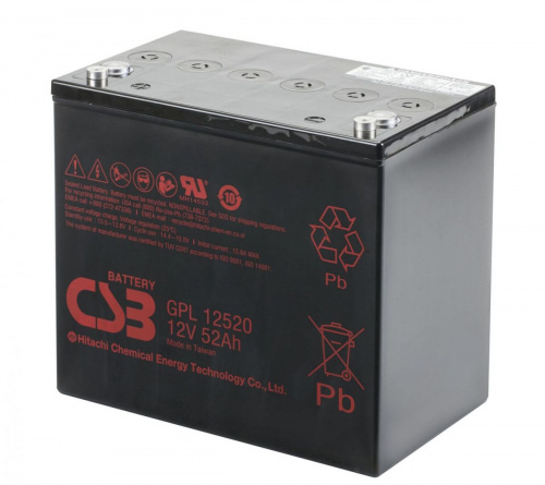 Аккумуляторная батарея CSB GPL12520