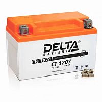 Аккумуляторная батарея Delta CT 1207 (Мото АКБ)