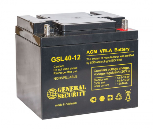 Аккумуляторная батарея General Security GSL40-12