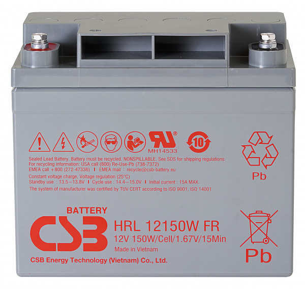 Аккумулятор HRL12150W FR CSB