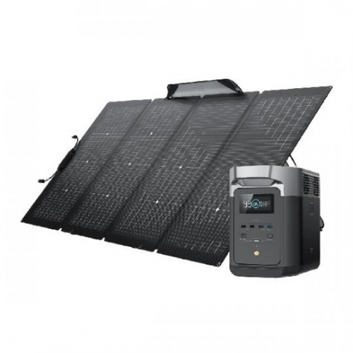 Комплект EcoFlow DELTA 2 + 1 солнечная панель 220 Вт фото 2