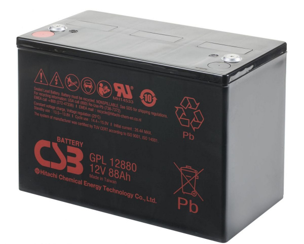 Аккумуляторная батарея CSB GPL12880