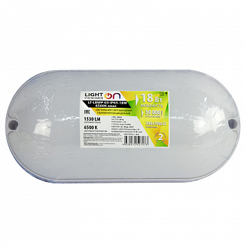 Банник LT-LBWP-03-IP65-18W-6500К LED овальный