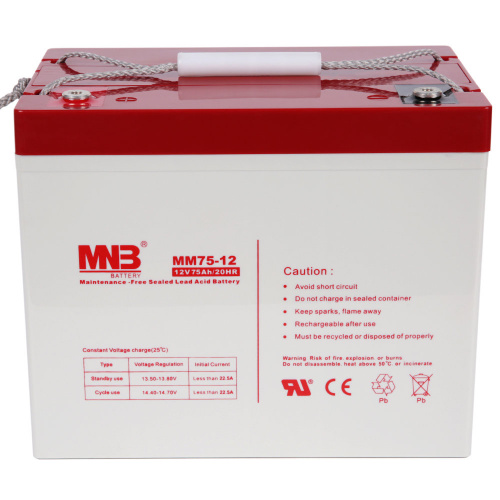 Аккумуляторная батарея MNB MМ75-12 фото 2