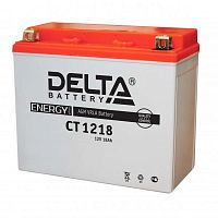 Аккумуляторная батарея Delta CT 1218 (Мото АКБ)