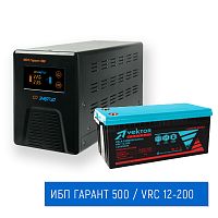 Комплект ИБП Энергия Гарант 500 + АКБ Vektor Battery VRC 200AH
