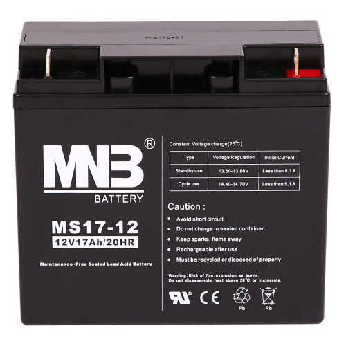 Аккумуляторная батарея MNB MS17-12 фото 2