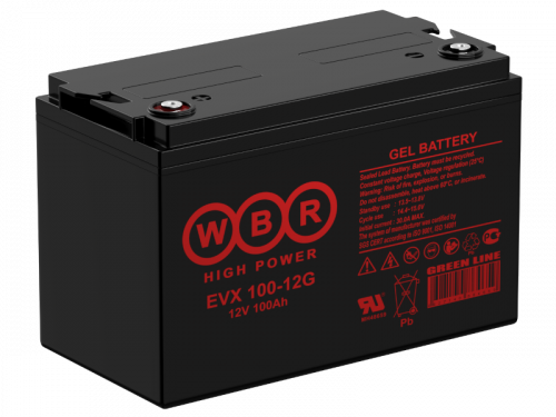 Аккумулятор EVX100-12G WBR