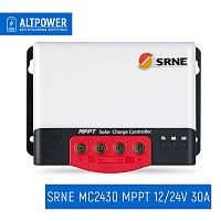 Контроллер заряда SRNE MC2430 MPPT 12/24В 30А