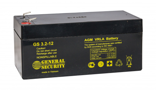 Аккумуляторная батарея General Security GS3.2-12