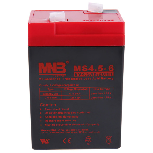 Аккумуляторная батарея MNB MS4.5-6 фото 2