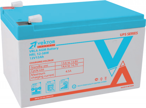 Аккумуляторная батарея Vektor Energy HRL 12-58W