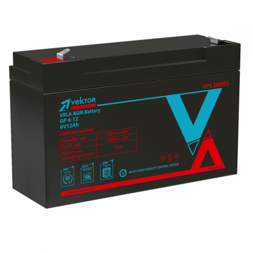 Аккумуляторная батарея Vektor Energy GP 6-12