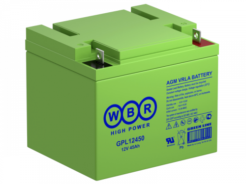Аккумуляторная батарея WBR GPL12450